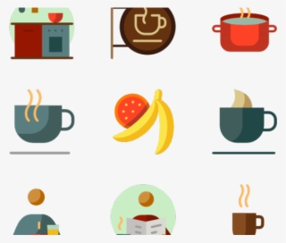 Breakfast Clipart Icon - Breakfast With Coffee Icon #9393471