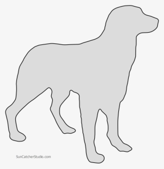 Free Brittany Dog Breed Silhouette Pattern Scroll Saw - Dog #9393675