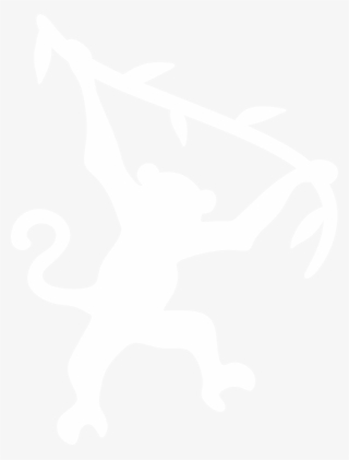 Swinging Monkey Silhouette At Getdrawings - Illustration #9393846