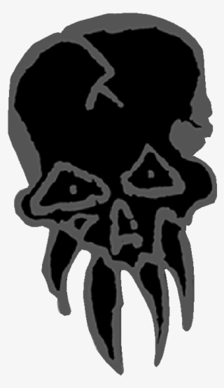 Rancid "squid Skull" Hartemaille Pin - Silhouette #9394286