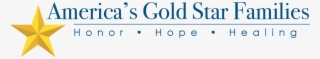 America's Gold Star Logo Horizontal - Americas Gold Star Families #9394663