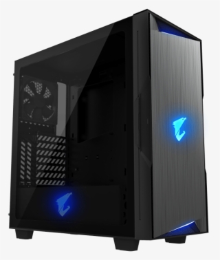 Glass Panel, Preventing Fragmentation Of The Glass - Gigabyte Aorus C300 #9396515