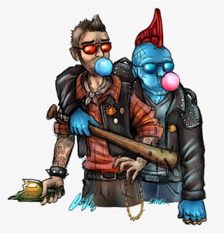 “ Bubble Punks I Sketched This At Work Today, Had To - Cartoon #9396852