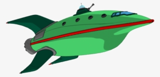 Download - Futurama Planet Express Ship Png #9397219