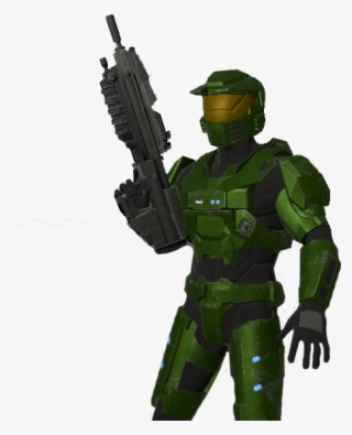 Spartan First Render - Halo Reach Assault Rifle #9398070