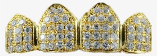 Grillz Sticker - Transparent Diamond Grillz Png #9398575