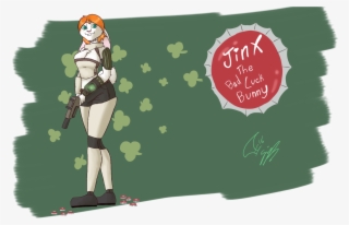 Jinx The Bad Luck Bunny - Cartoon #9398646