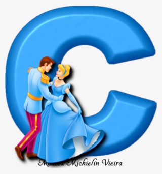 Alfabeto Cinderela Princesa E Príncipe Disney Png - Disney #9399714