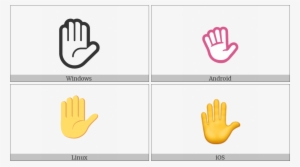 Raised Hand On Various Operating Systems - Operating System #940003