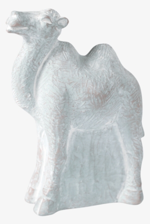 A Lovely Addition To Our Nativity, “standing Camel” - Carving #940426