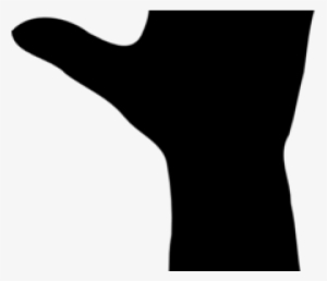 Raised Hand Cliparts - Silhouette #940449