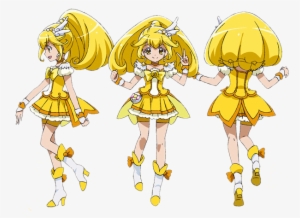 Glitter Peace - Yellow Anime Magical Girl #940453