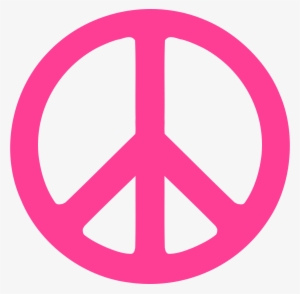 Peace - Pink Peace Sign #940997 Peace - Pink Peace Sign #940997