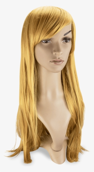 Straight & Long Strawberry Blonde Wig - Perruque Cheveux Blonds Vénitiens Longs & Lisses #941084