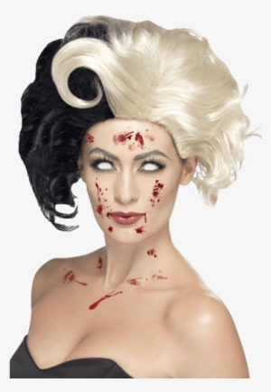 Includes Half Black And Blonde Wig " Name="og Description - Disfraz Cruella De Vil #941271