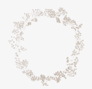 Baby Breath Flower Png - Baby's Breath Wreath Png #941289