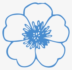 Blue Flower #941500
