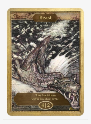 Beast Token By Arthur Rackham - Arthur Rackham Leviathan #941552