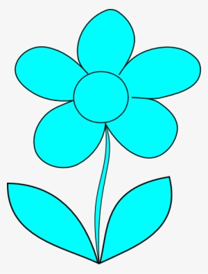 Murray Blue Flower Svg Clip Arts 450 X 594 Px #942011