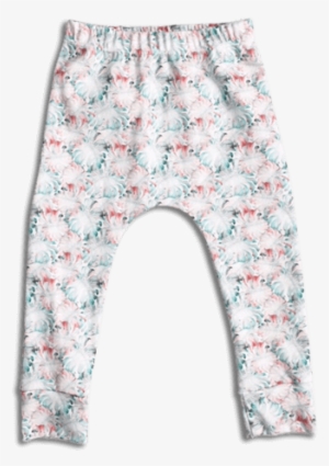 Watercolour Leaf Jogger Pants - Pajamas #942166