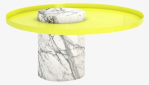 La Chance Salute Coffee Table - Ø 72 X H 34 Cm - Marble #942237
