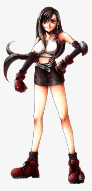 Aela The Huntress From Skyrim & Tifa Lockhart From - Tifa Lockhart Official Art #942574