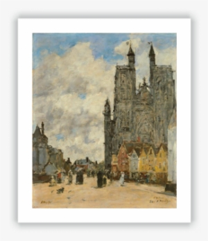 The Square Of The Church Of Saint Vulfran In Abbeville #942606