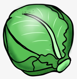 Lettuce Clip Art - Cabbage Clipart #943026