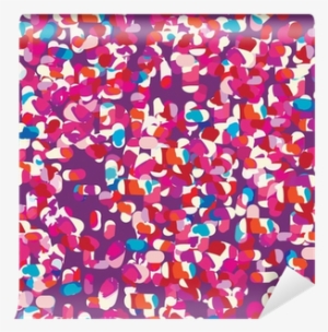 Cool Confetti Abstract Seamless Background Wall Mural - Ipad Air Apple アイパッドエアケース あいぱっど えあ 第5世代 004800 ラブリ #943050