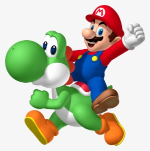 Image Mario Riding Yoshi Png Fantendo The Video Game - Mario Bros Png #943137