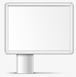 White Billboard - Billboard White Png #943465