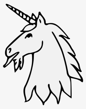 Unicorn's Head Erased - Unicorn #943776