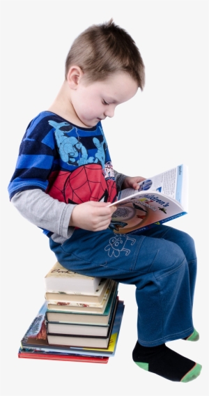 Boy Reading Books Png Image - Reading Books Png #944168