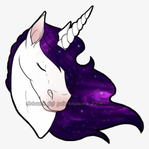 Design Unicorn By Pale - Galaxy Unicorn Drawing #944374