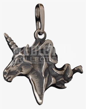Unicorn Head Pendant - Pendant #944450