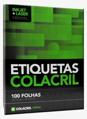 Etiqueta Colacril - Etiqueta Adesiva Carta Redonda Cc194 63,5 Mm 100 Folhas #944453