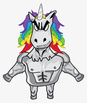 Characters,man,rainbow Vector Graphics - Masculine Unicorn #944549
