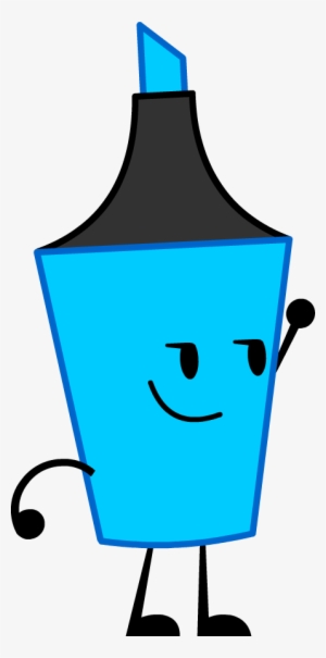 Higligter Pose - Blue Highlighter Clip Art #945535