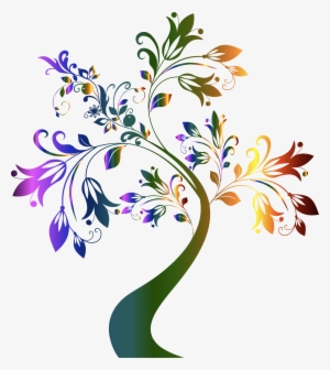 Honi Tree - Floral Tree Png #945589