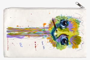 Zip Purse Sally - Watercolor Paint #946281