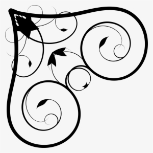 Flourish Clipart Png - Corner Flourish Clipart #946431