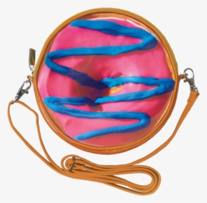Picture Of Blue And Pink Donut Purse - Doughnut #946795