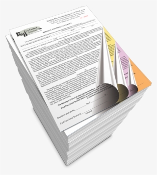 Ncr Carbonless Forms - Carbonless Copy Paper #947155