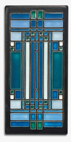 Skylight - Turquoise - Frank Lloyd Wright Tile Backsplash #947362
