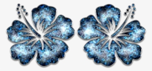 Decor, Ornament, Blue, Jewelry, Flower - Jewellery #947413