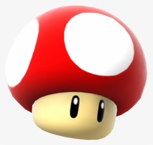 8 Bit Mario Super Mushroom - Super Smash Bros Mushroom - Free ...