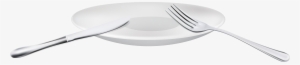 Fork Spoon And Plate Png Clipart - Ceramic #947785