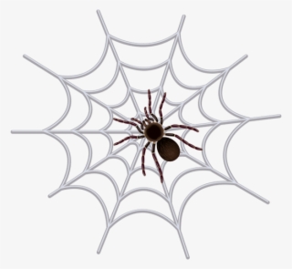 Black And White Download Spider Clip Art Image Halloween - Halloween Spider Web Png #948180