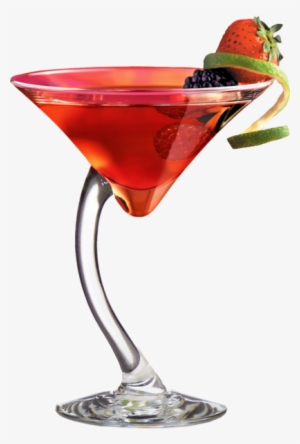 Cocktail Glass - Strawberry Martini #948746