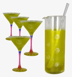 Peruvian Splendor Yellow Martini Bundle #948814